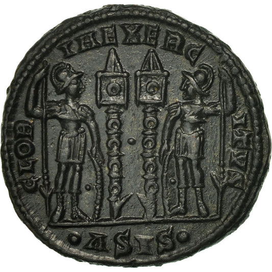 minca,
Constantius II.
Follis