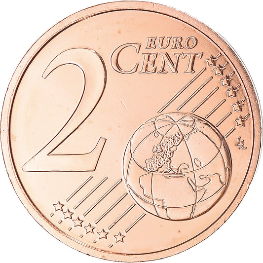 Francúzsko,
 
 Monnaie de Paris,
 
 2 euro centy