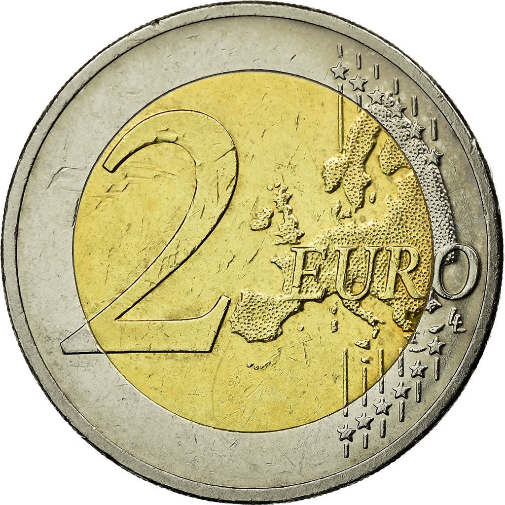 NEMECKO - BUNDESREPUBLIK, 
  
  2 eurá, 
  
  Euro-Münzen