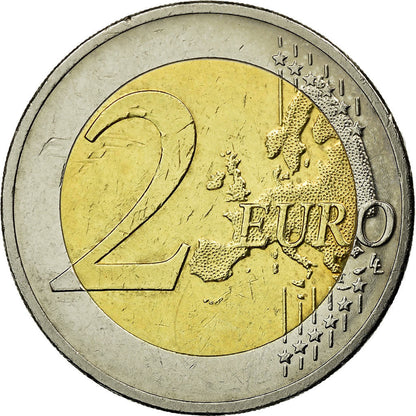 NEMECKO - BUNDESREPUBLIK, 
  
  2 eurá, 
  
  Euro-Münzen